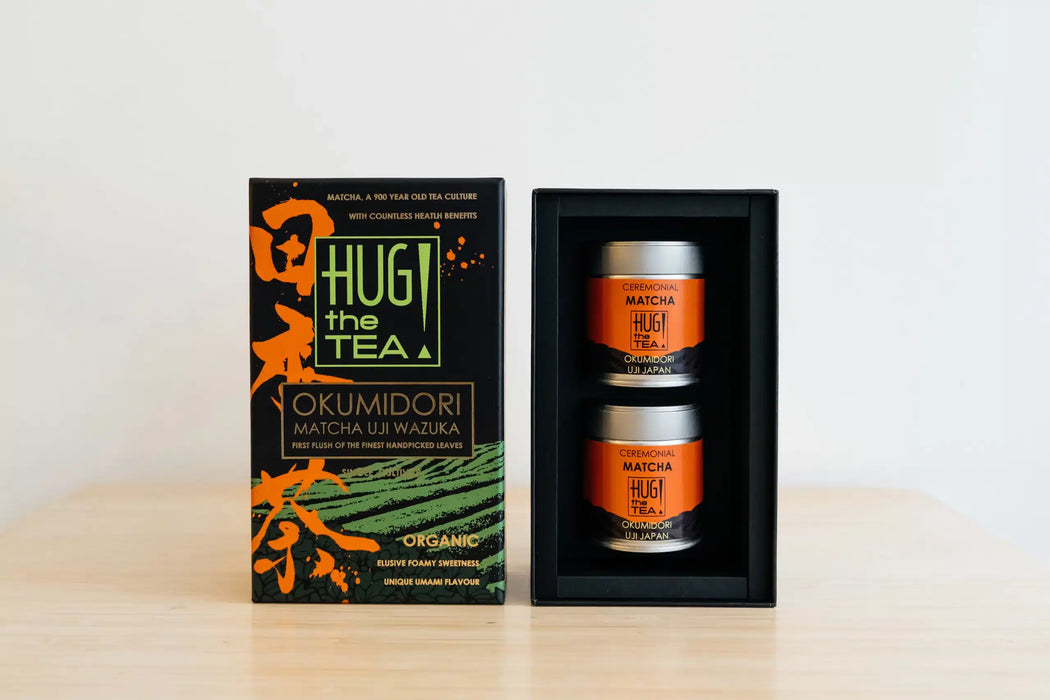 LIMITIERTE EDITION – Wazuka Uji Matcha Box – Set mit 2 