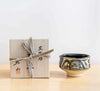black tea bowl in box