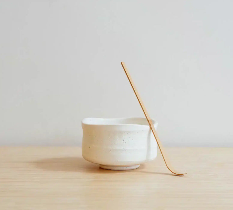 Matcha-Schale – Weiß