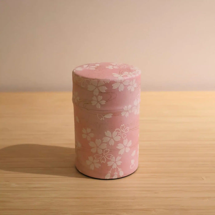 Tea caddy - Sakura blossom - Pink