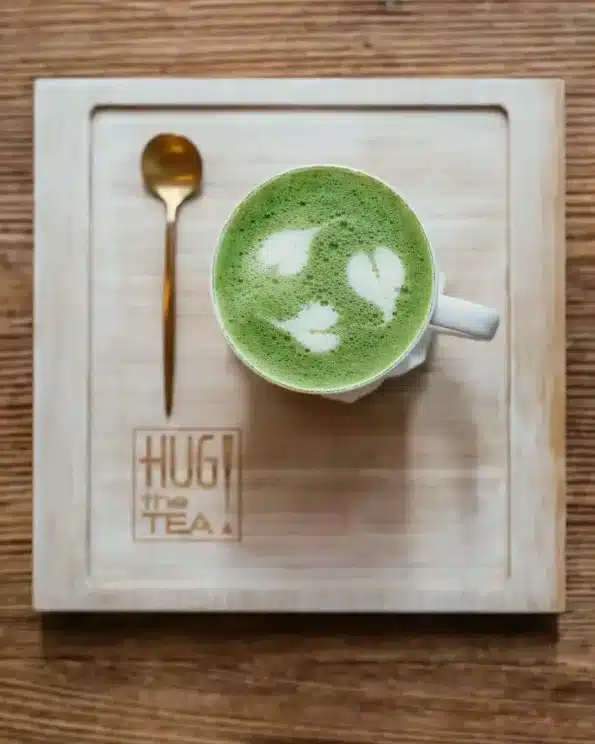 matcha latte tea