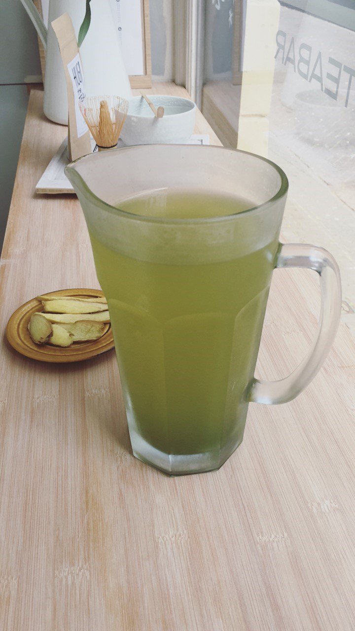 Matcha iced tea