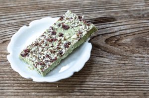 matcha choco granola bar