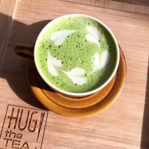 matcha latte cup