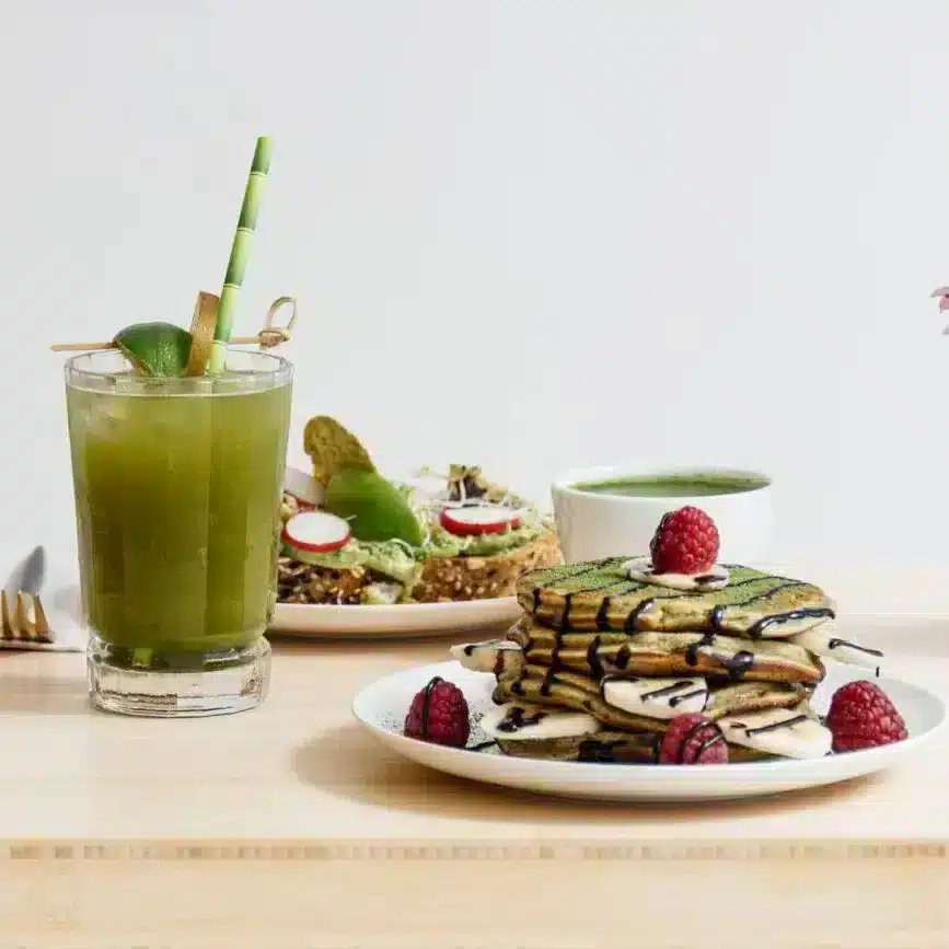 matcha pannenkoeken