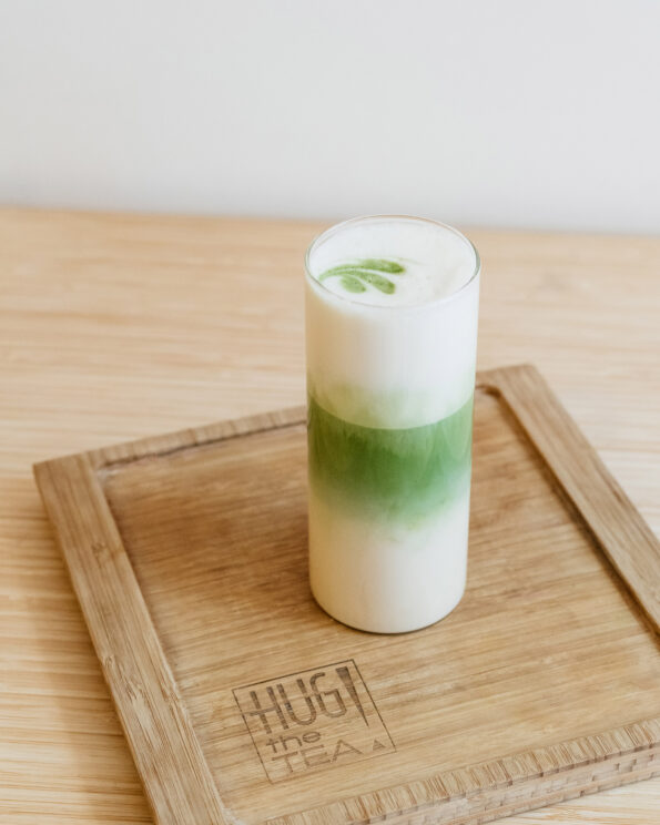 iced matcha latte