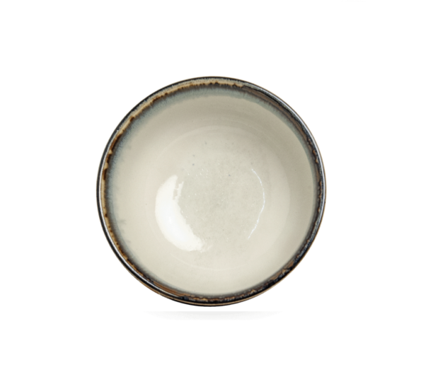 Japanese bowl chawan grey