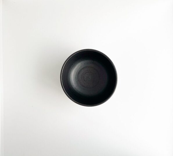grey small bowl handmade