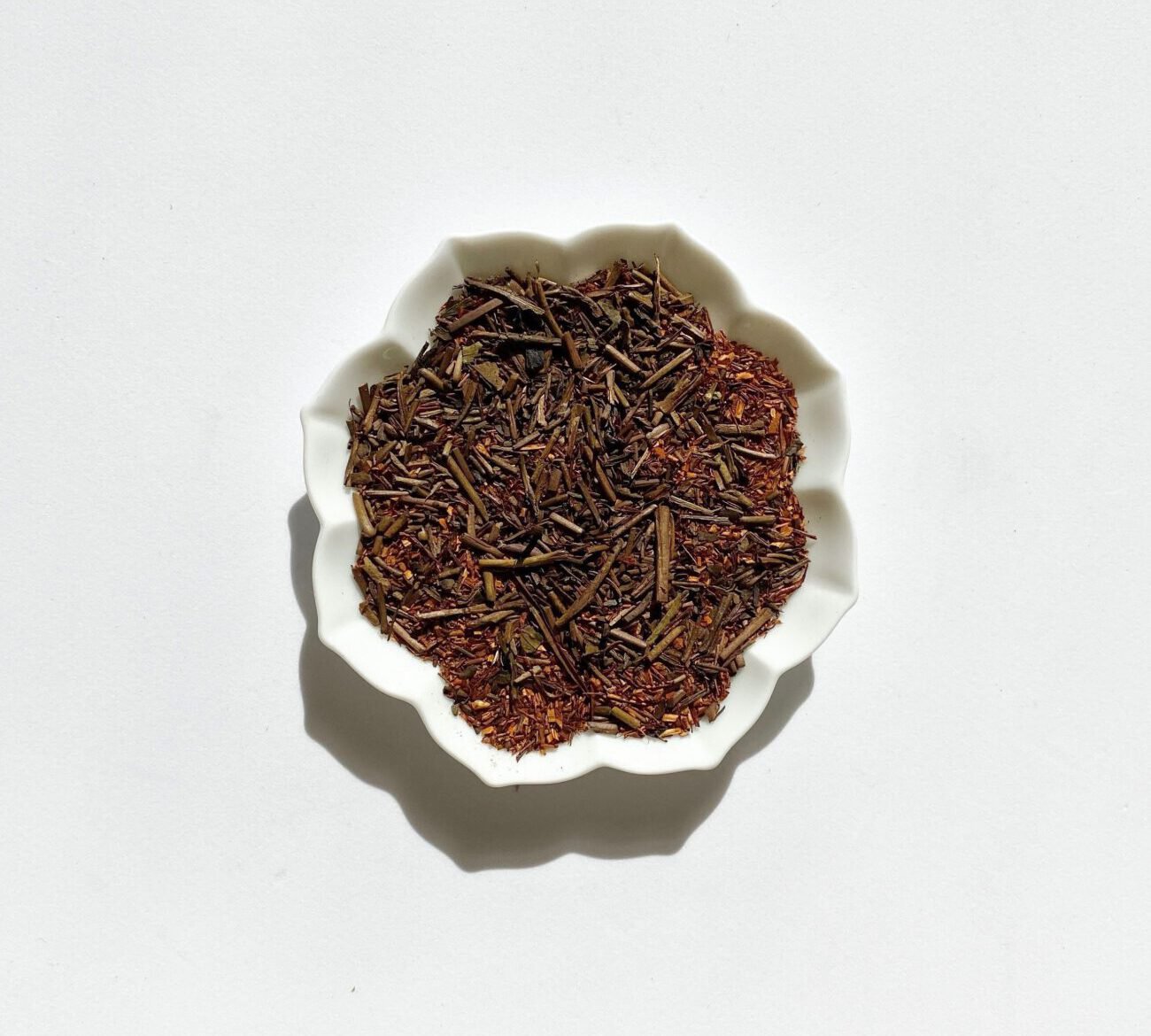 Theeblend Houjicha Rooibos Winter thee Hug the Tea