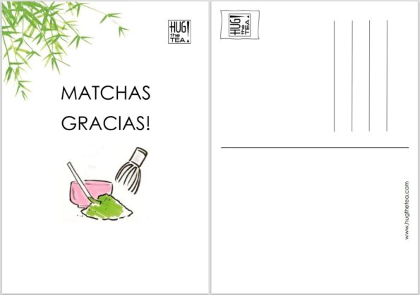 Matcha card - matchas gracias 4