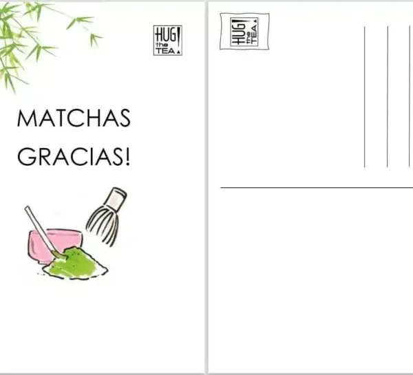Matcha card - matchas gracias 4