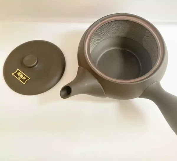 kyusu tea pot black