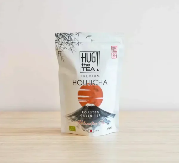 Organic houjicha roasted tea