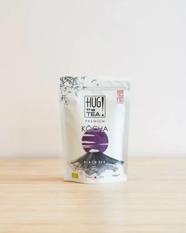 Organic kocha black tea hug the tea