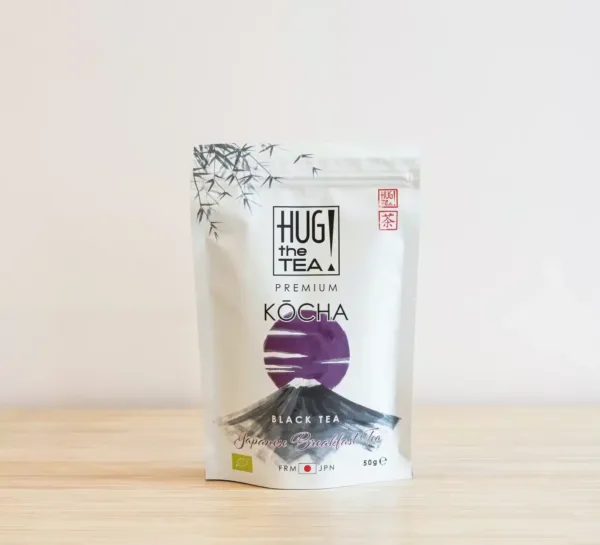 Organic kocha black tea hug the tea