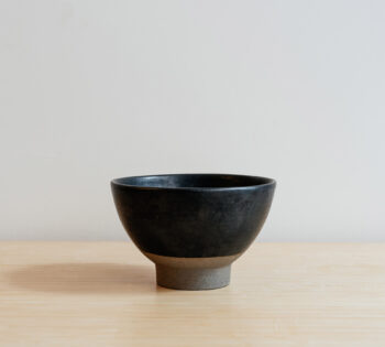 Shodai matcha bowl big grey