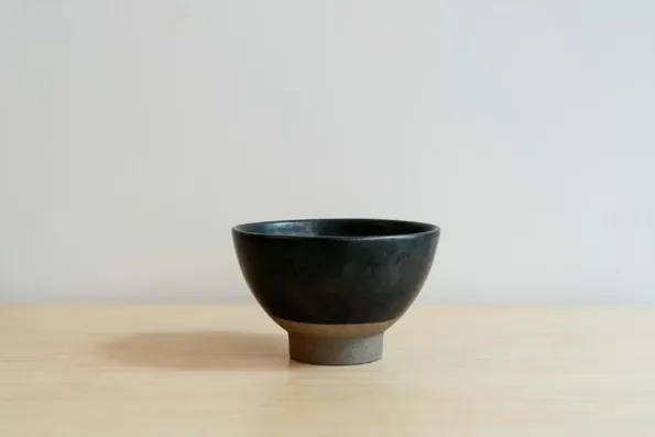 Shodai matcha bowl big grey