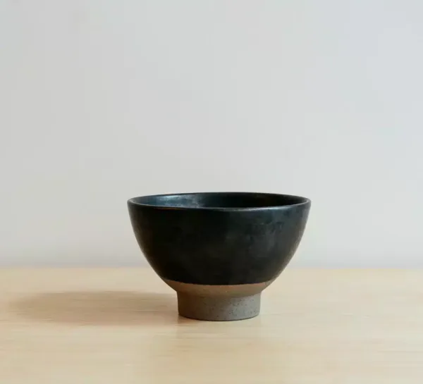 Shodai matcha bowl big grey