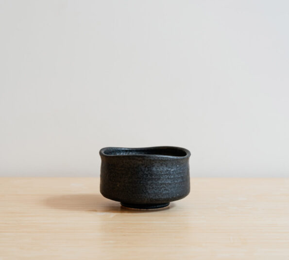 black matcha bowl