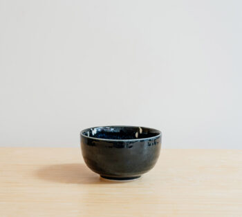 matcha bowl blue flower