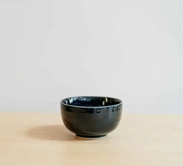 matcha bowl blue flower