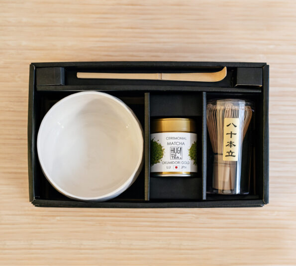 matcha set white gold uji matcha