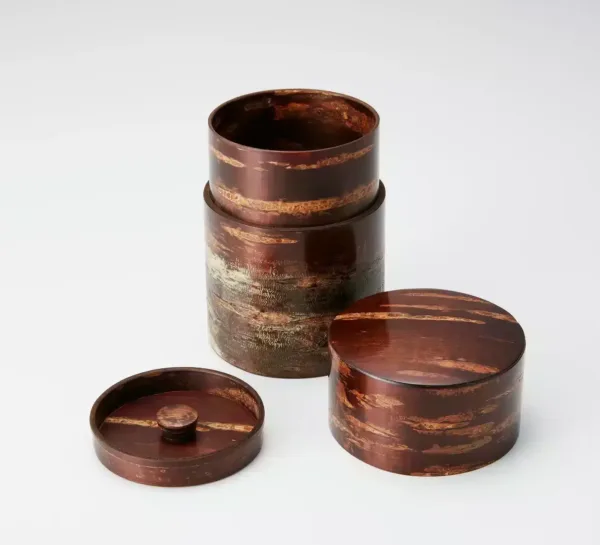 tea caddy cherry bark japan