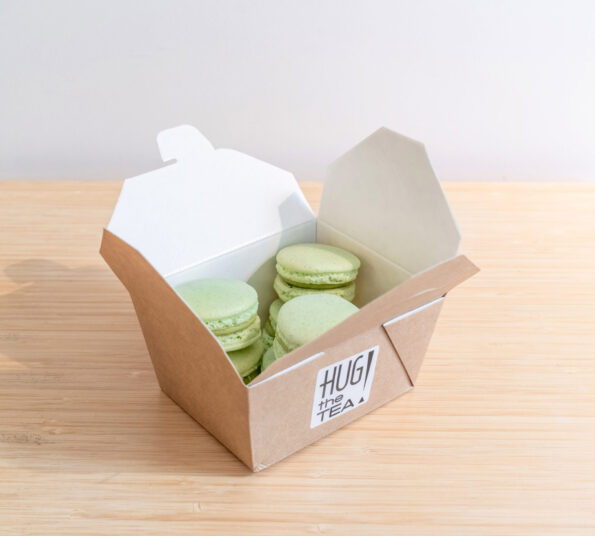 matcha macarons