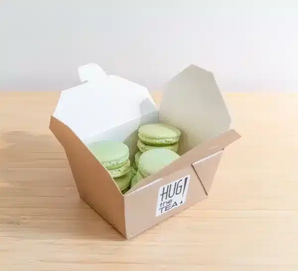 matcha macarons