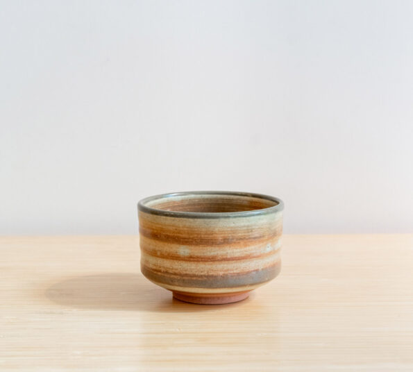 chawan bruin groen