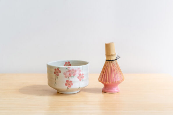 tea bowl sakura blossom