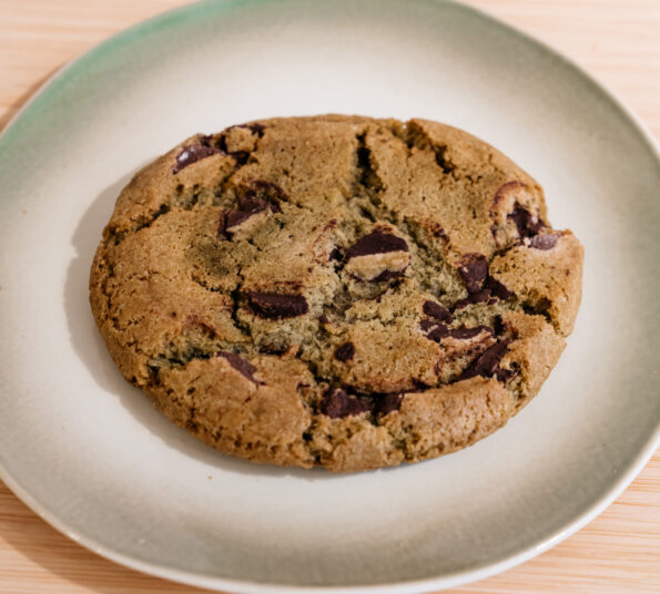 matcha choco cookie vegan