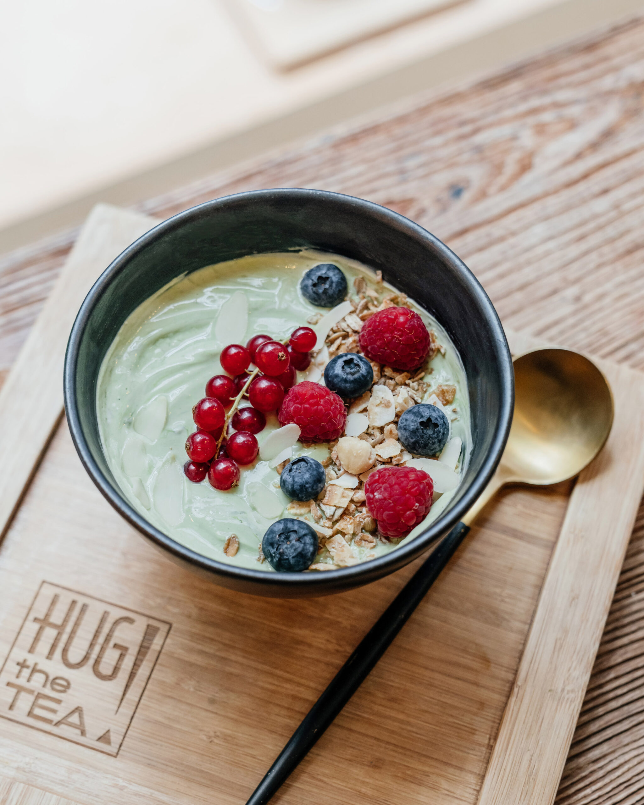 Matcha yogurt bowl