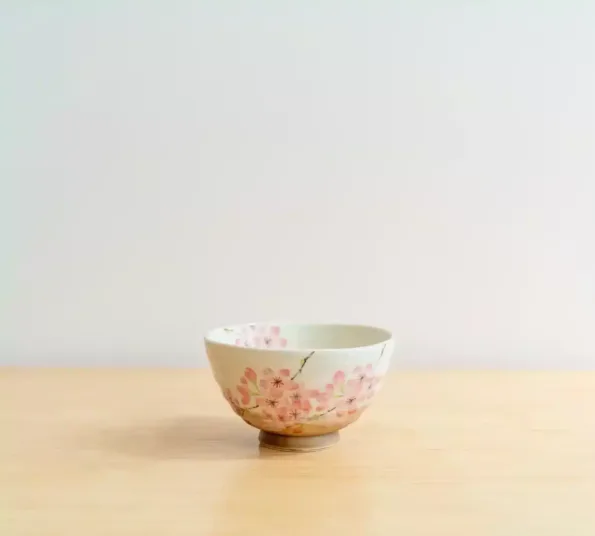 Chawan – Japanese Bowl – Sakura blossom round
