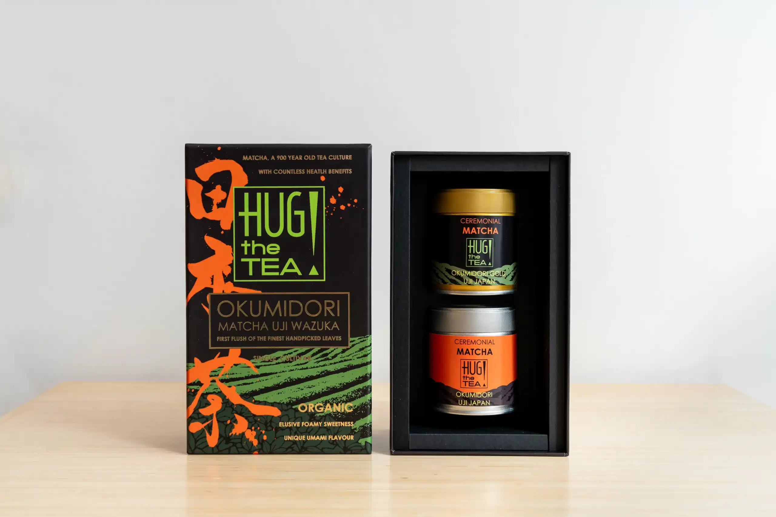 LIMITED EDITION: WAZUKA UJI MATCHA BOX - set of 2